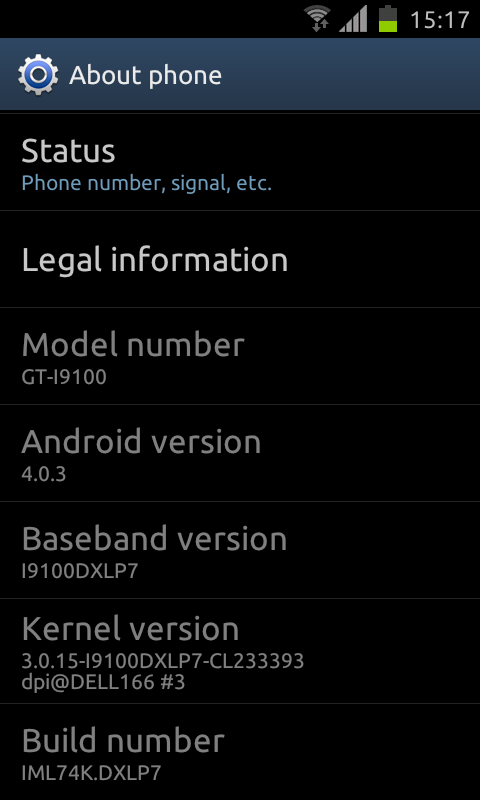 About phone